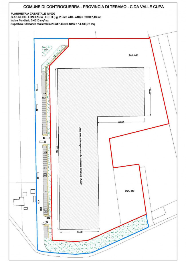 Terreno edificabile in vendita a Controguerra