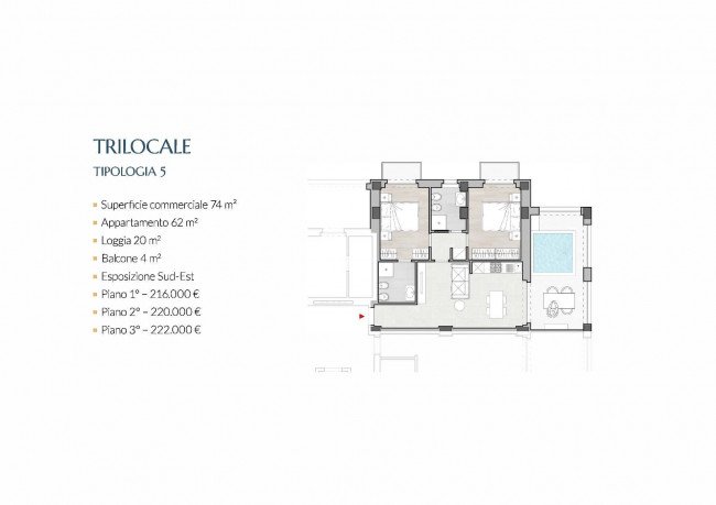 Appartamento in vendita a Alba Adriatica