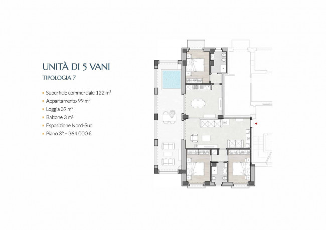 Appartamento in vendita a Alba Adriatica