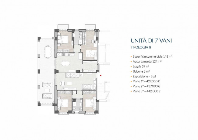 Appartamento in vendita a Alba Adriatica