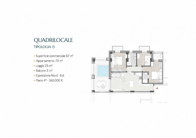 Appartamento in vendita a Alba Adriatica