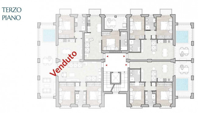 Appartamento in vendita a Alba Adriatica