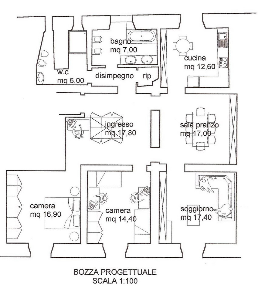 Appartamento SAVONA vendita  Centro  Agenzia Immobiliare Mare Monti di Rovere Massimo