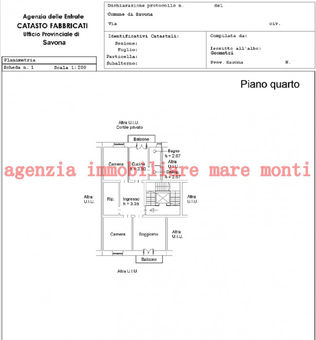 Appartamento in vendita a Savona (SV)