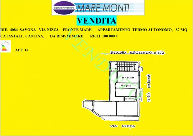 Appartamento in Vendita a Savona