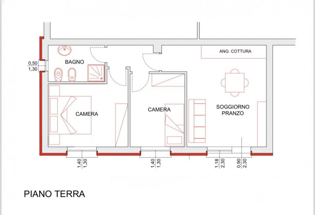 Appartamento in vendita a Sant'andrea In Besanigo, Coriano (RN)