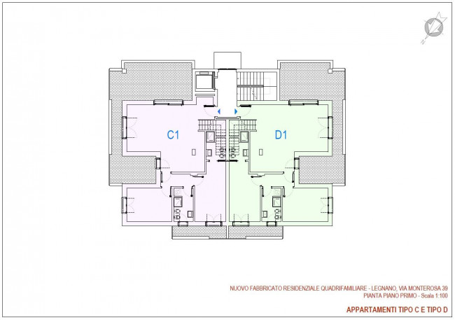 Appartamento in vendita a Legnarello, Legnano (MI)