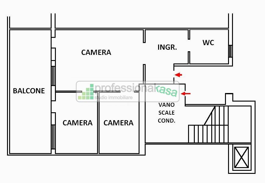 Appartamento con ingresso indipendente in Vendita - San Salvo Chieti Centrale