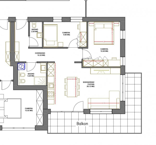 Mansarde - Penthouse