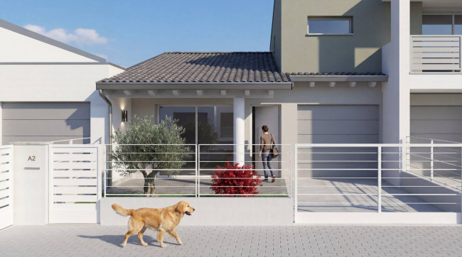 Villette a schiera in Vendita a Roverbella