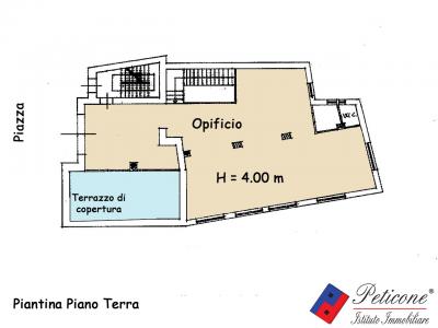 PALAZZO PANORAMICO   IN PIAZZA