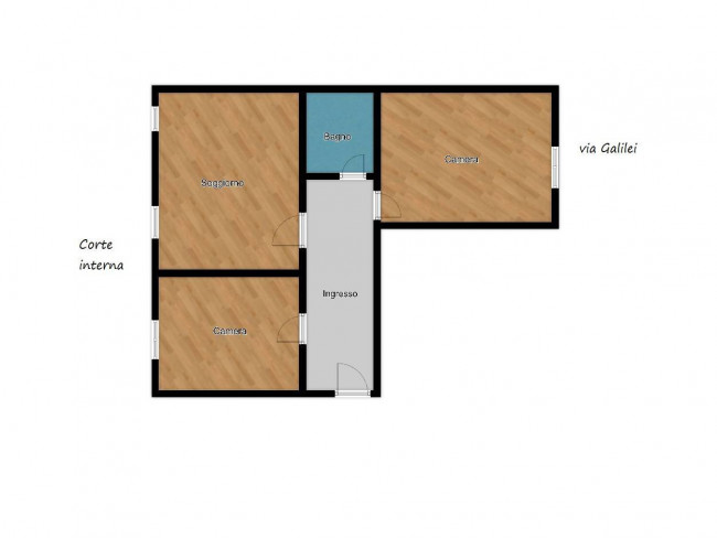 Trilocale in affitto