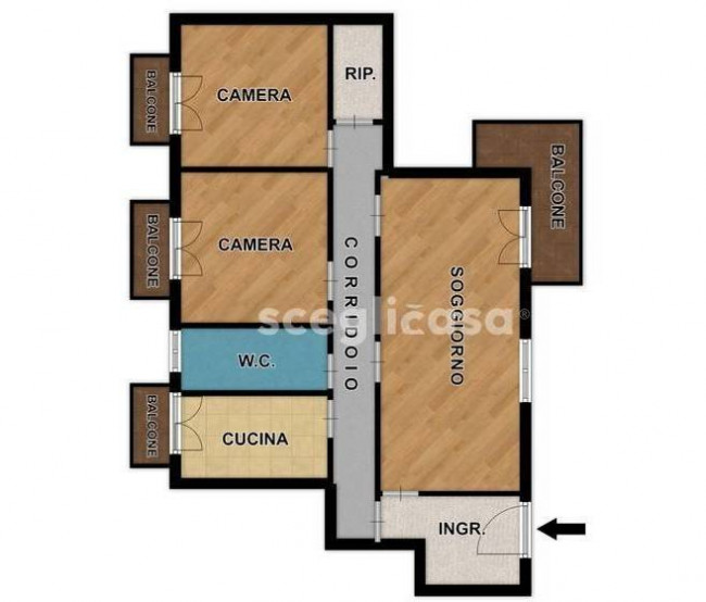 Appartamento in vendita