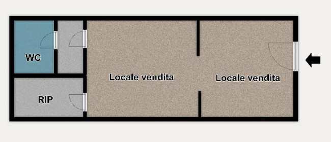 Locale commerciale in vendita