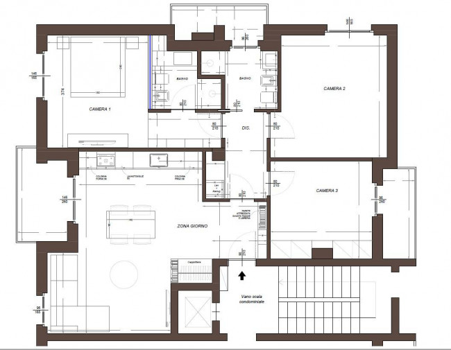 Bergamo  - Borgo S. Caterina