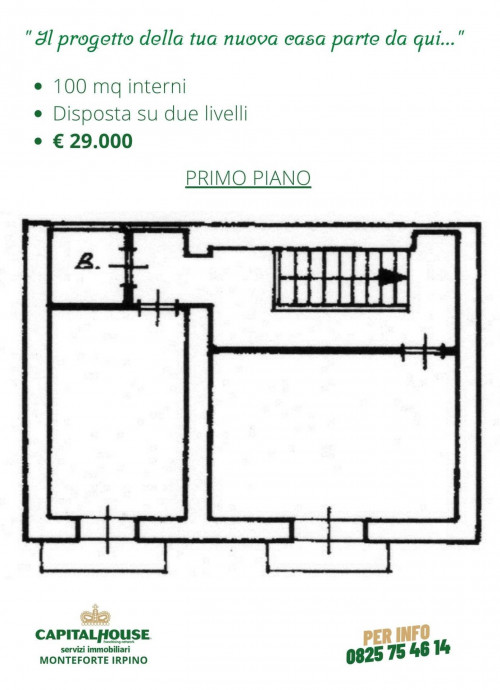 Casa semi-indipendente in vendita a Monteforte Irpino (AV)