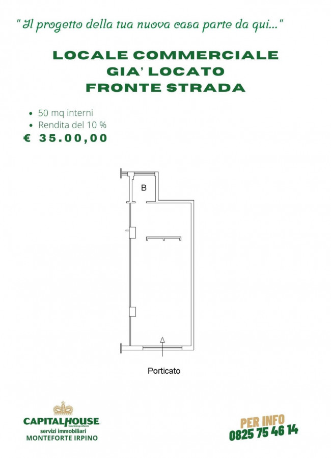 Fondo commerciale in vendita a Monteforte Irpino (AV)