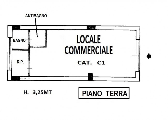 Fondo commerciale in vendita a Macerata Campania (CE)