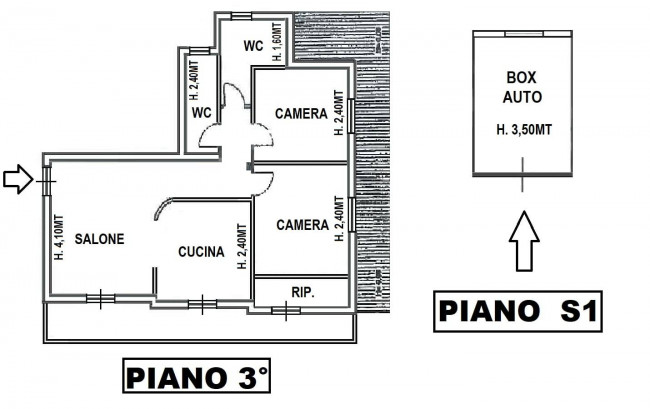 Attico in vendita a Macerata Campania (CE)