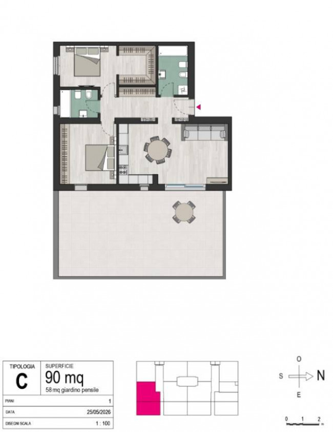 Trilocale