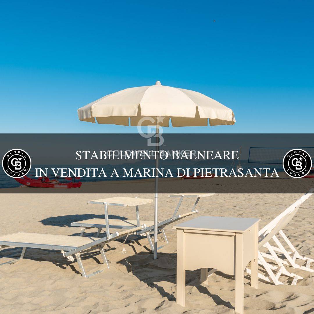 Bathhouse for sale in Pietrasanta