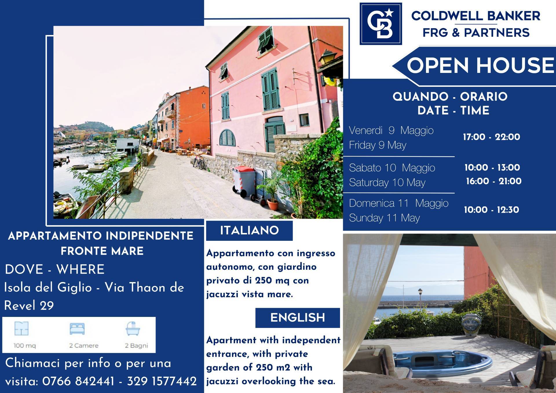Appartamento in vendita a Isola del Giglio