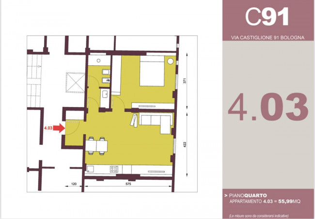 Appartamento in vendita a Castiglione, Bologna (BO)