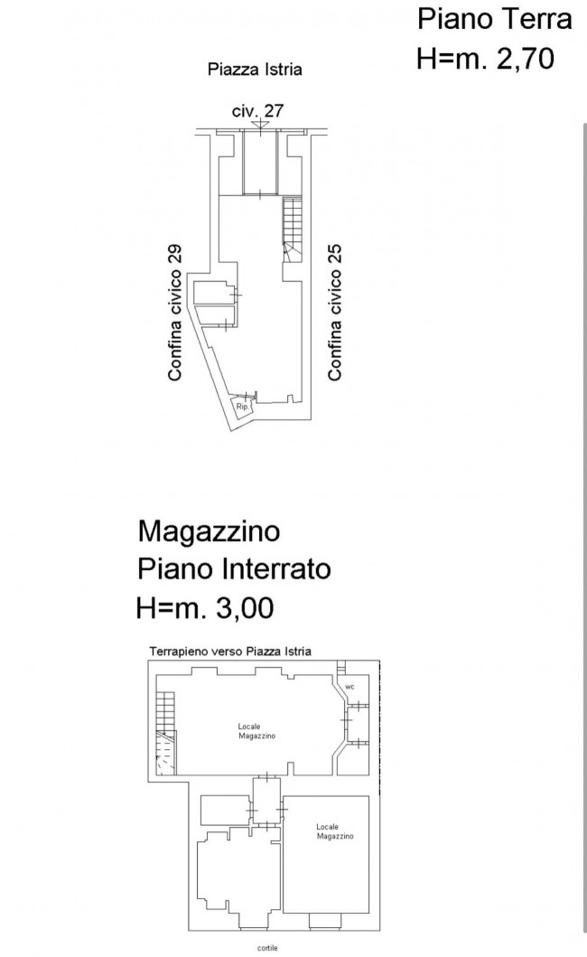 Fondo commerciale in vendita a Trieste, Roma (RM)