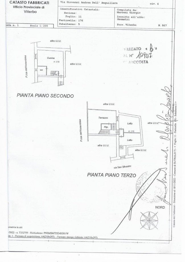 Appartamento in vendita a Sutri (VT)