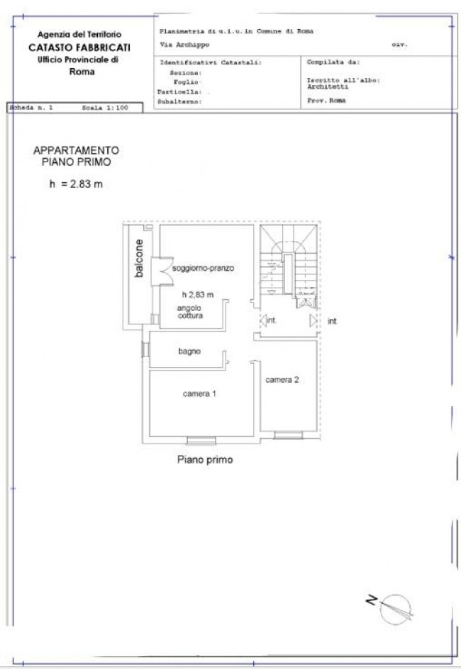 Appartamento in vendita a Roma (RM)