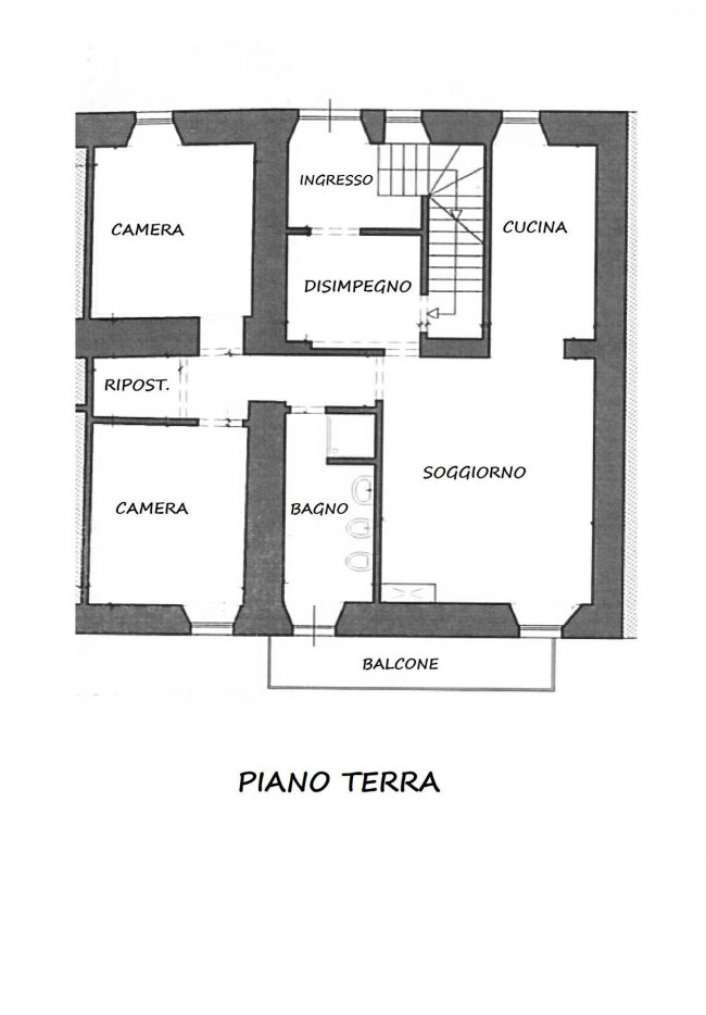 Appartamento in vendita a Borgo Cerreto, Cerreto Di Spoleto (PG)